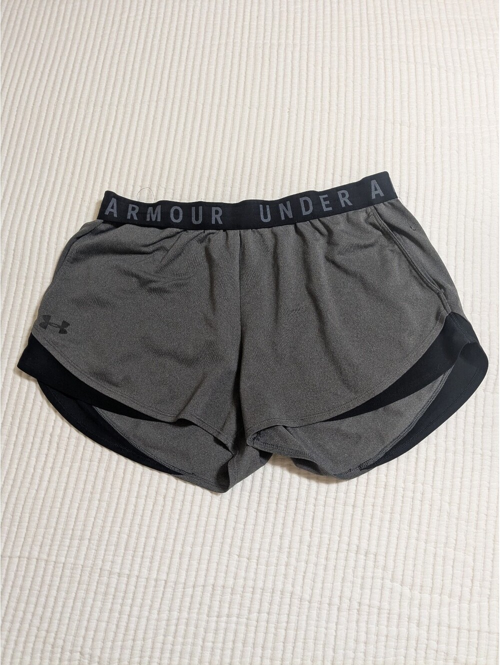 Under Armour gray athletic shorts